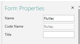 Picture showing a Name and Code Name Example. 